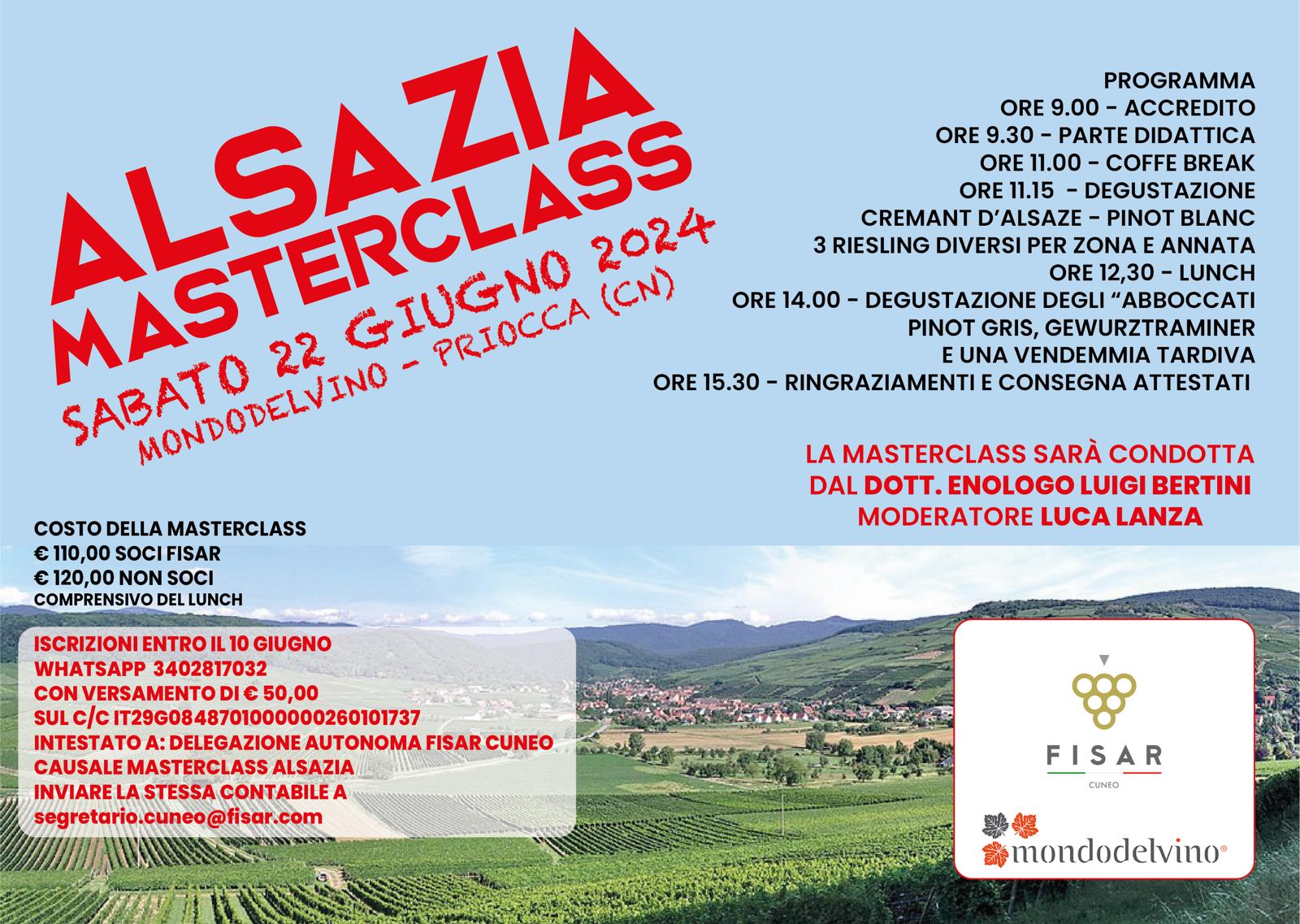 Alsazia Masterclass